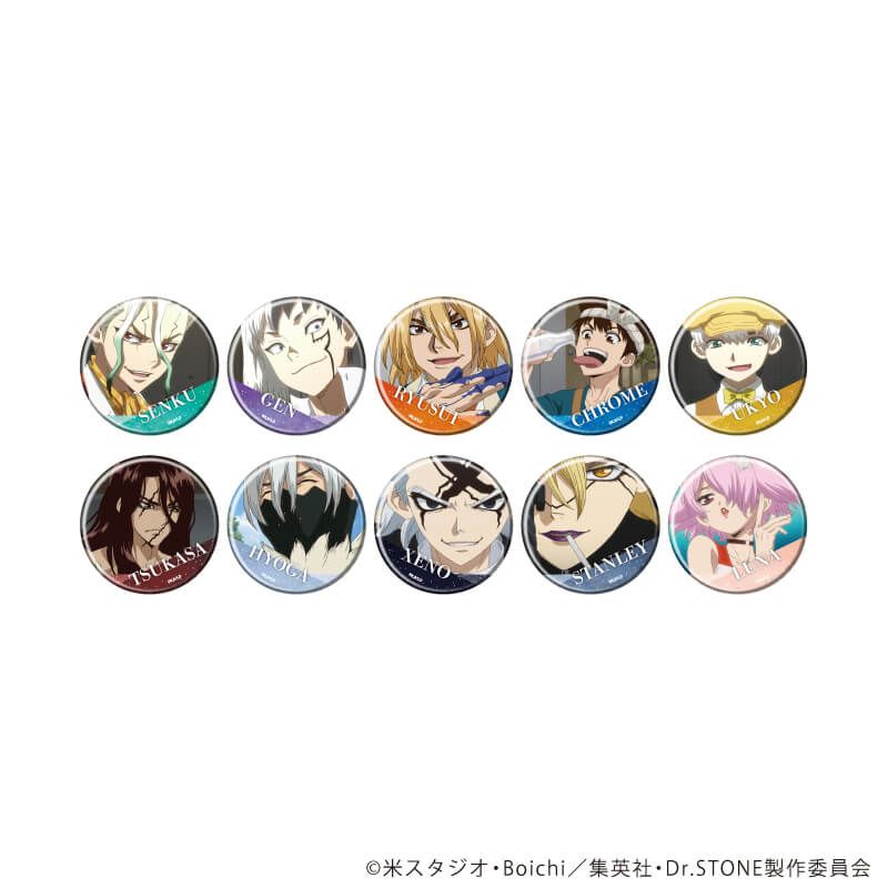 缶バッジ「Dr.STONE」41/ブラインド(10種)(場面写イラスト)