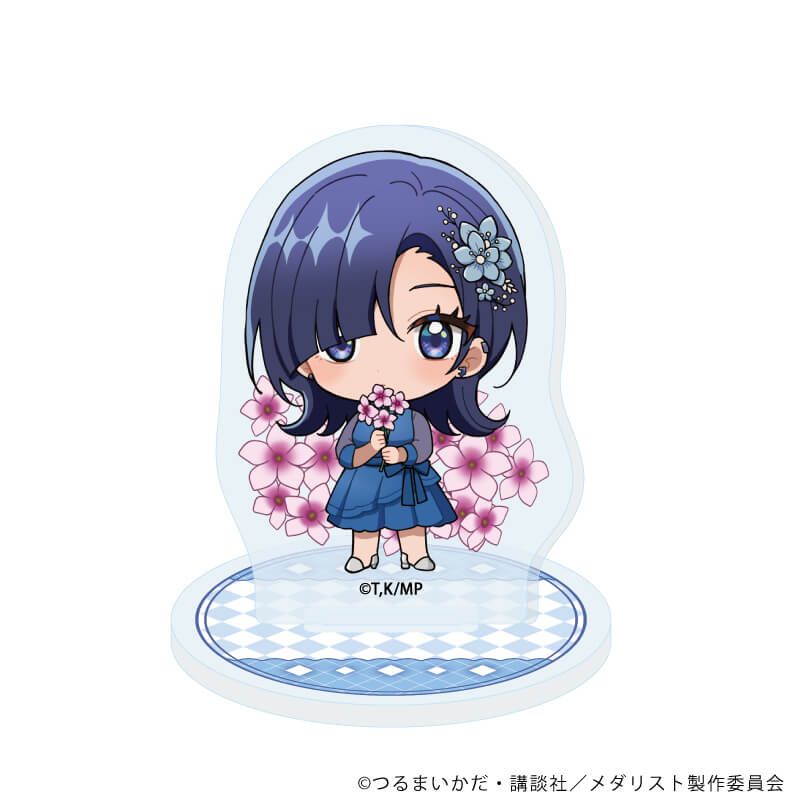アクリルぷちスタンド「TVアニメ『メダリスト』」12/誕生花ver. コンプリートセット(全9種)(ミニキャライラスト)