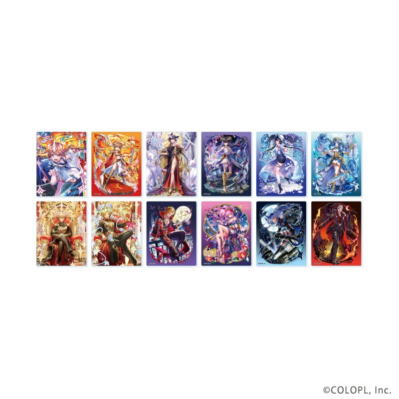 アクリルカード「クイズRPG 魔法使いと黒猫のウィズ」07/コンプリートセット(全12種)(公式イラスト)