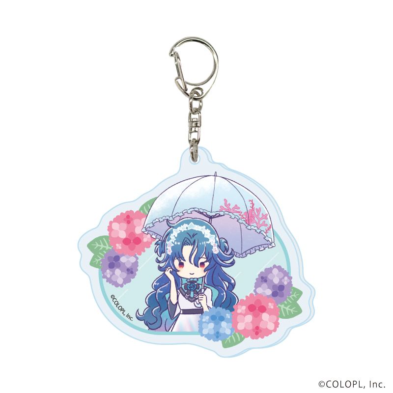 アクリルキーホルダー「クイズRPG 魔法使いと黒猫のウィズ」01/梅雨ver. コンプリートセット(全6種)(グラフアートイラスト)