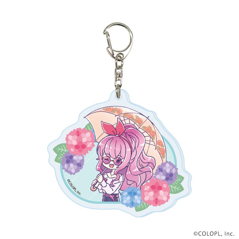 アクリルキーホルダー「クイズRPG 魔法使いと黒猫のウィズ」01/梅雨ver. コンプリートセット(全6種)(グラフアートイラスト)
