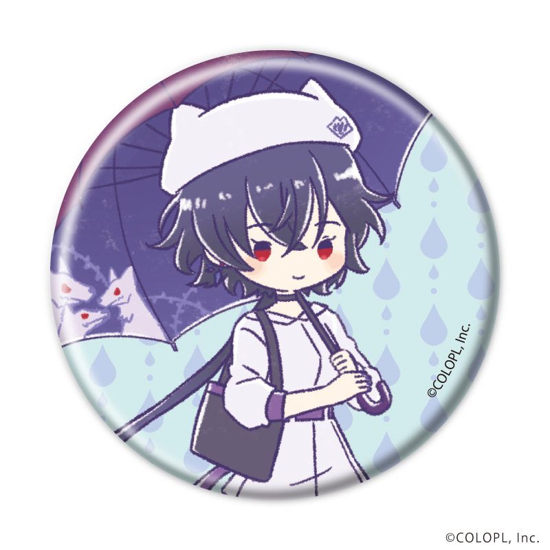 缶バッジ「クイズRPG 魔法使いと黒猫のウィズ」02/梅雨ver. コンプリートセット(全6種)(グラフアートイラスト)