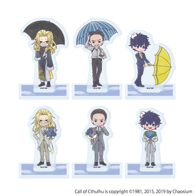 アクリルぷちスタンド「レプリカントの葬列」01/梅雨ver.&ジューンブライドver. コンプリートセット(全6種)(グラフアートイラスト)