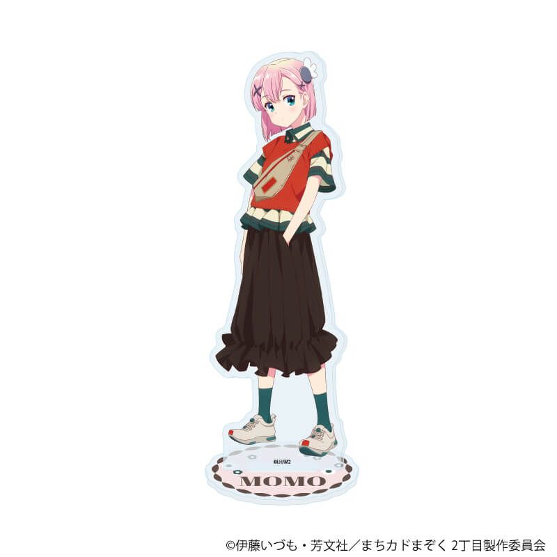 アクリルスタンド「まちカドまぞく 2丁目」26/千代田桃 おめかしver.(描き下ろしイラスト)