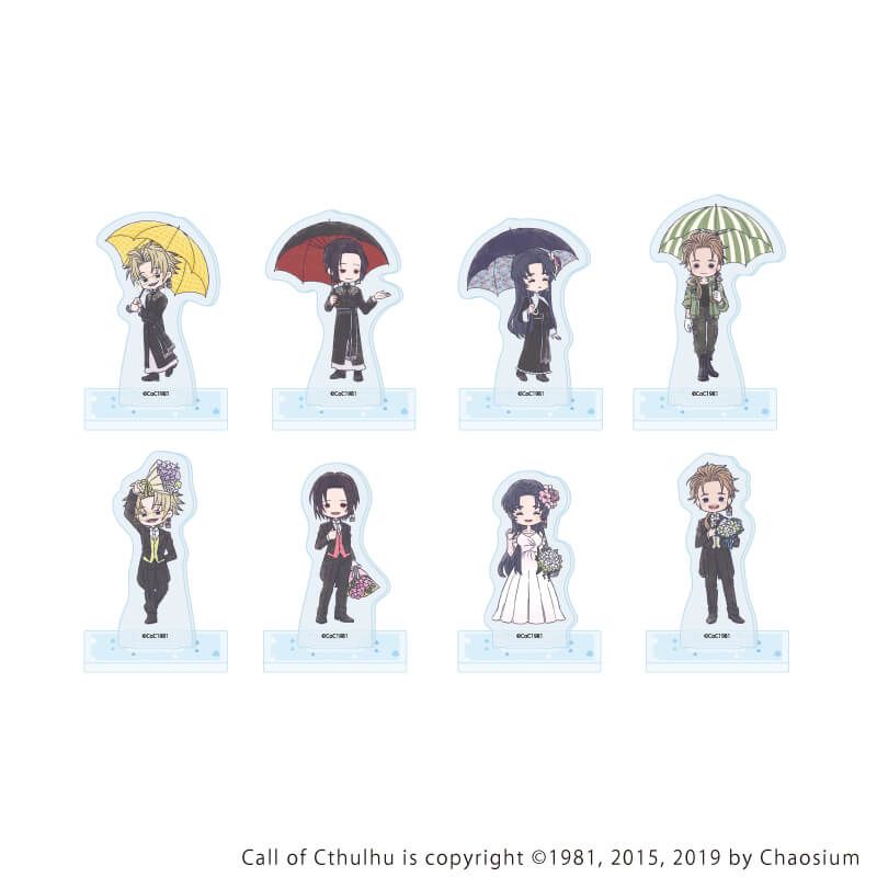アクリルぷちスタンド「鰯と柊」01/梅雨ver.&ジューンブライドver. コンプリートセット(全8種)(グラフアートイラスト)
