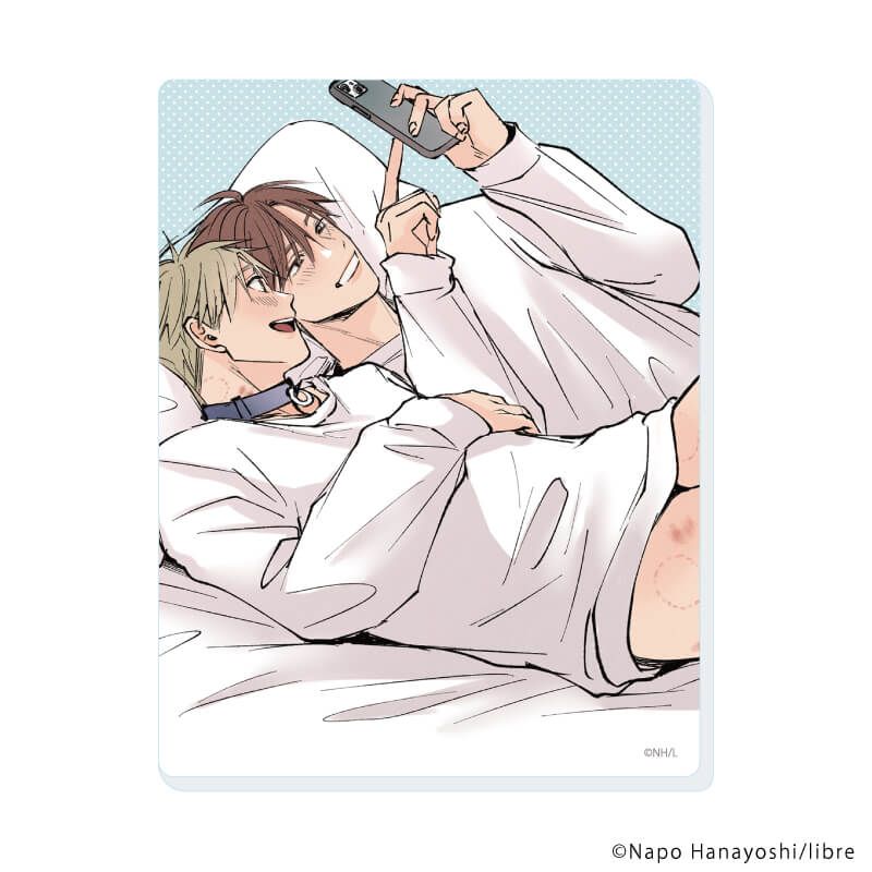 アクリルカード「好きだよグッドボーイ」01/ブラインド(8種)(公式&描き下ろしイラスト)