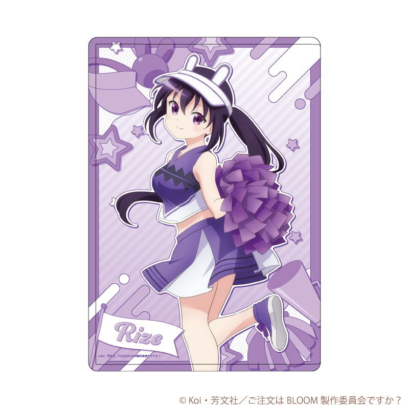 キャラクリアケース「ご注文はうさぎですか？BLOOM」05/リゼ チアリーダーver.(描き下ろしイラスト)