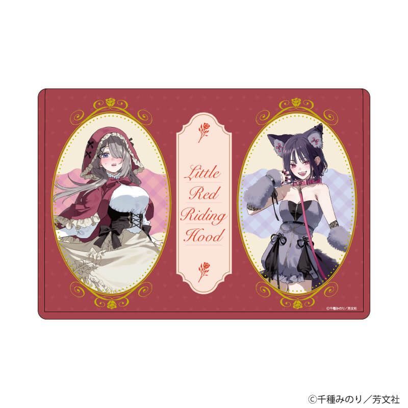 キャラクリアケース「好都合セミフレンド」01/久留真珠海&浜薔薇輝子A(描き下ろしイラスト)