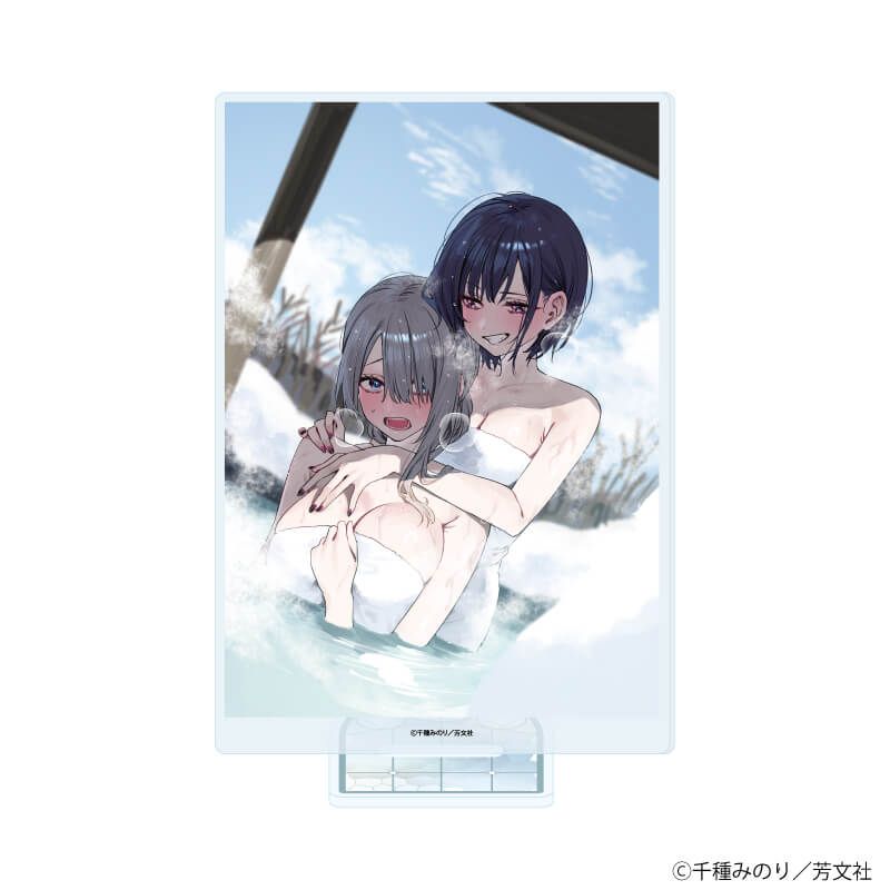 アクリルスタンド「好都合セミフレンド」06/久留真珠海&浜薔薇輝子D(公式イラスト)