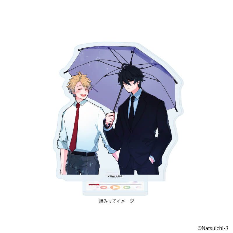アクリルスタンドプレート「虚無男」04/雪はるま＆黒井徹(公式イラスト)