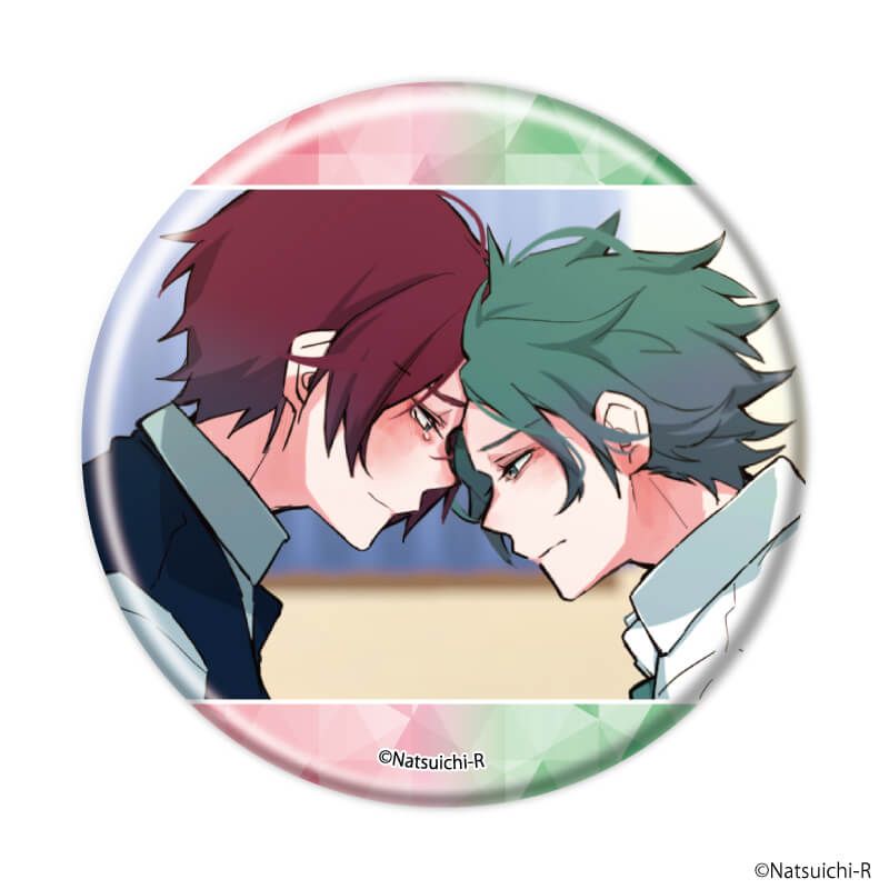 見つめあい場面写缶バッジ「虚無男」01/コンプリートセット(全5種)