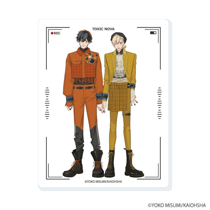 アクリルカード「トキシック・ノヴァ」01/コンプリートセット(全6種)(公式&描き下ろしイラスト)