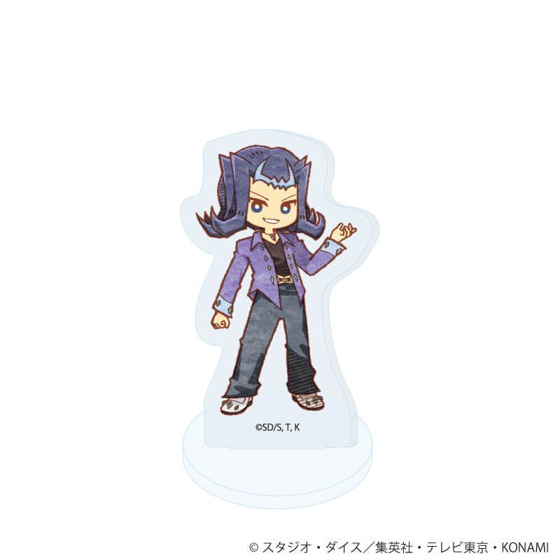 アクリルぷちスタンド「遊☆戯☆王ZEXAL」08/コンプリートセット(全10種)(レトロアートイラスト)