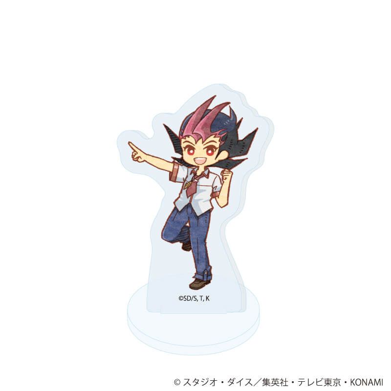 アクリルぷちスタンド「遊☆戯☆王ZEXAL」07/コンプリートセット(全10種)(レトロアートイラスト)