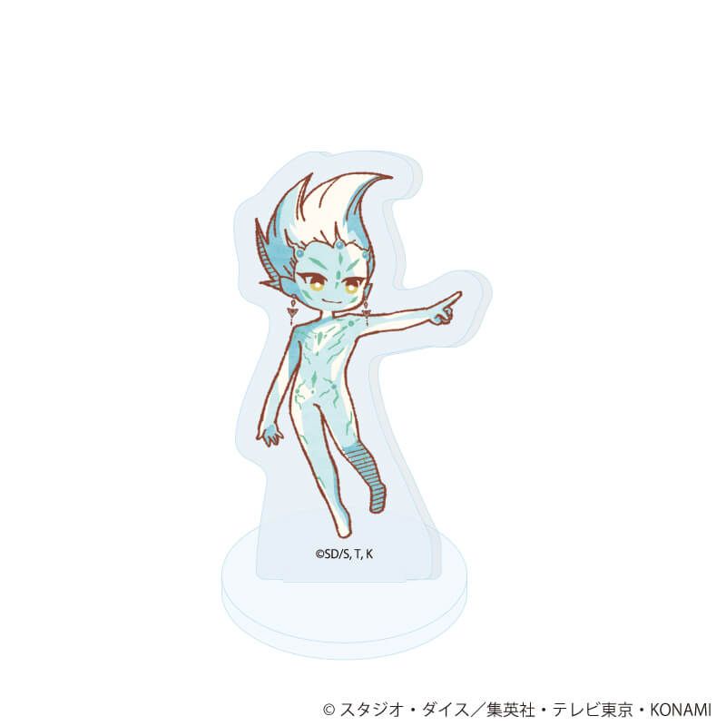 アクリルぷちスタンド「遊☆戯☆王ZEXAL」07/コンプリートセット(全10種)(レトロアートイラスト)
