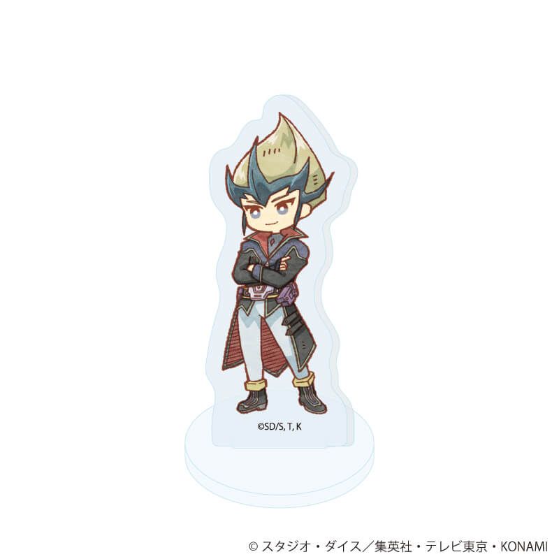 アクリルぷちスタンド「遊☆戯☆王ZEXAL」07/コンプリートセット(全10種)(レトロアートイラスト)