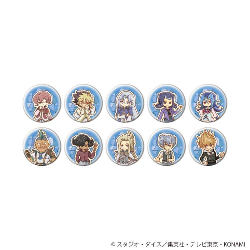 缶バッジ「遊☆戯☆王ZEXAL」11/コンプリートセット(全10種)(レトロアートイラスト)