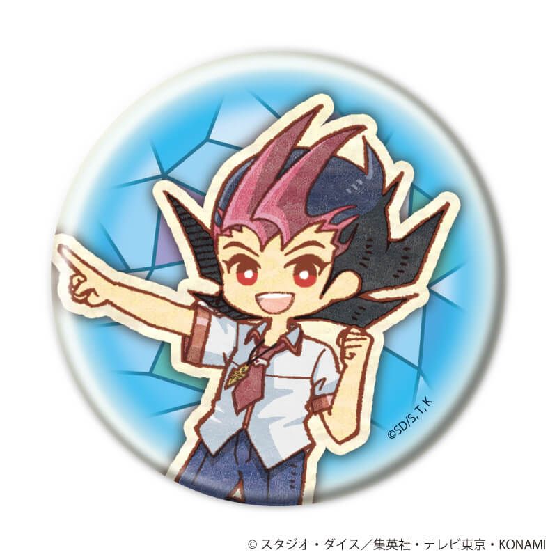 缶バッジ「遊☆戯☆王ZEXAL」10/コンプリートセット(全10種)(レトロアートイラスト)