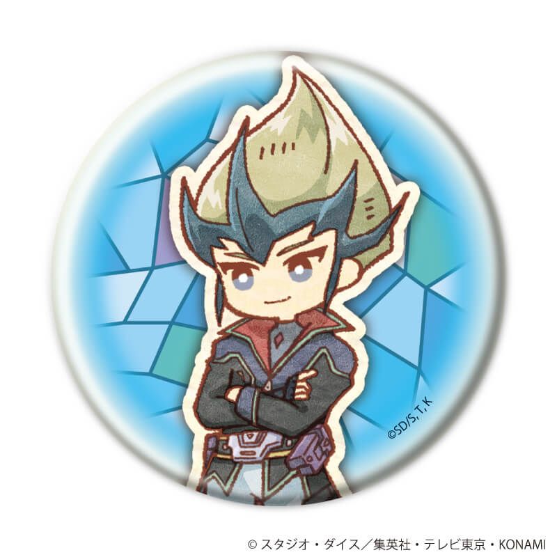 缶バッジ「遊☆戯☆王ZEXAL」10/コンプリートセット(全10種)(レトロアートイラスト)
