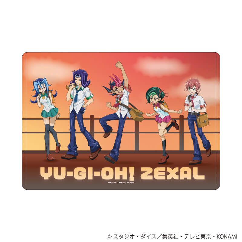 キャラクリアケース「遊☆戯☆王ZEXAL」11/放課後ver. 集合デザイン(描き下ろしイラスト)