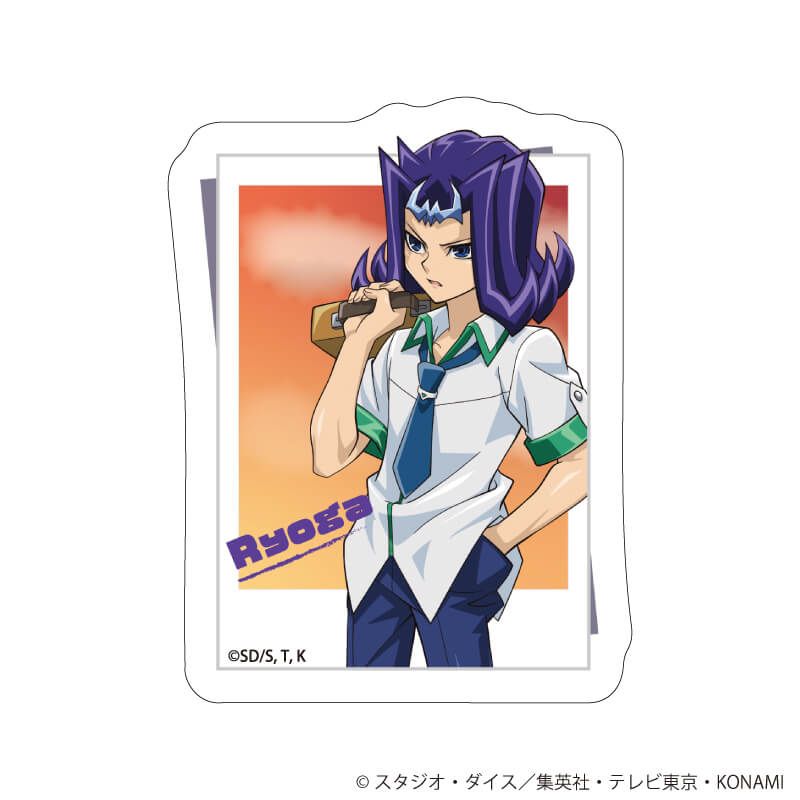 ダイカットステッカー「遊☆戯☆王ZEXAL」03/神代凌牙(描き下ろしイラスト)