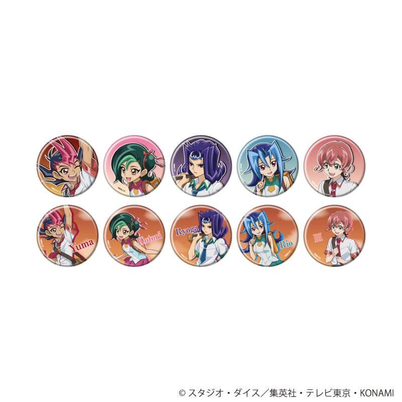 缶バッジ「遊☆戯☆王ZEXAL」12/コンプリートセット(全10種)(描き下ろしイラスト)