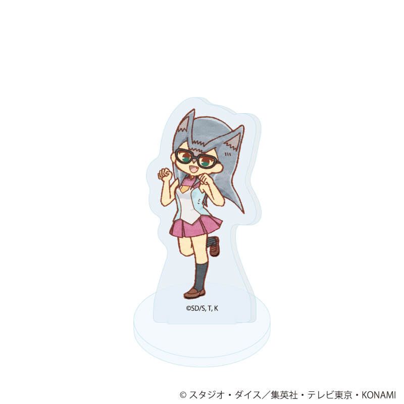 アクリルぷちスタンド「遊☆戯☆王ZEXAL」07/ブラインド(10種)(レトロアートイラスト)