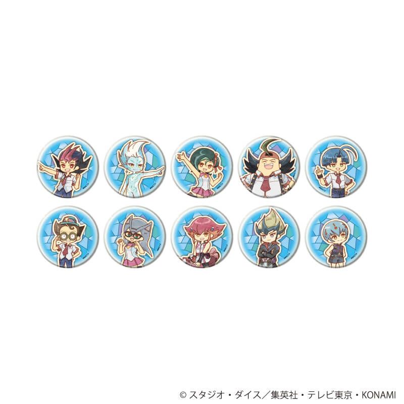 缶バッジ「遊☆戯☆王ZEXAL」10/ブラインド(10種)(レトロアートイラスト)