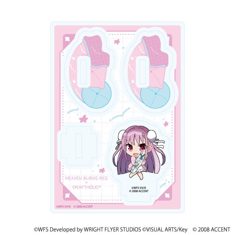 ゆらゆらアクリルスタンド「ヘブンバーンズレッド×CRAFTHOLIC」06/國見タマ(コラボイラスト)