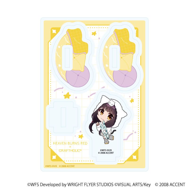 ゆらゆらアクリルスタンド「ヘブンバーンズレッド×CRAFTHOLIC」05/朝倉可憐(コラボイラスト)