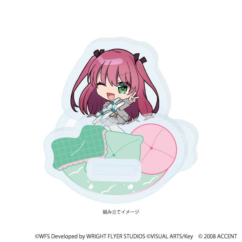 ゆらゆらアクリルスタンド「ヘブンバーンズレッド×CRAFTHOLIC」03/逢川めぐみ(コラボイラスト)