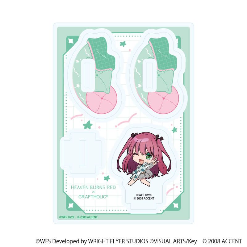 ゆらゆらアクリルスタンド「ヘブンバーンズレッド×CRAFTHOLIC」03/逢川めぐみ(コラボイラスト)