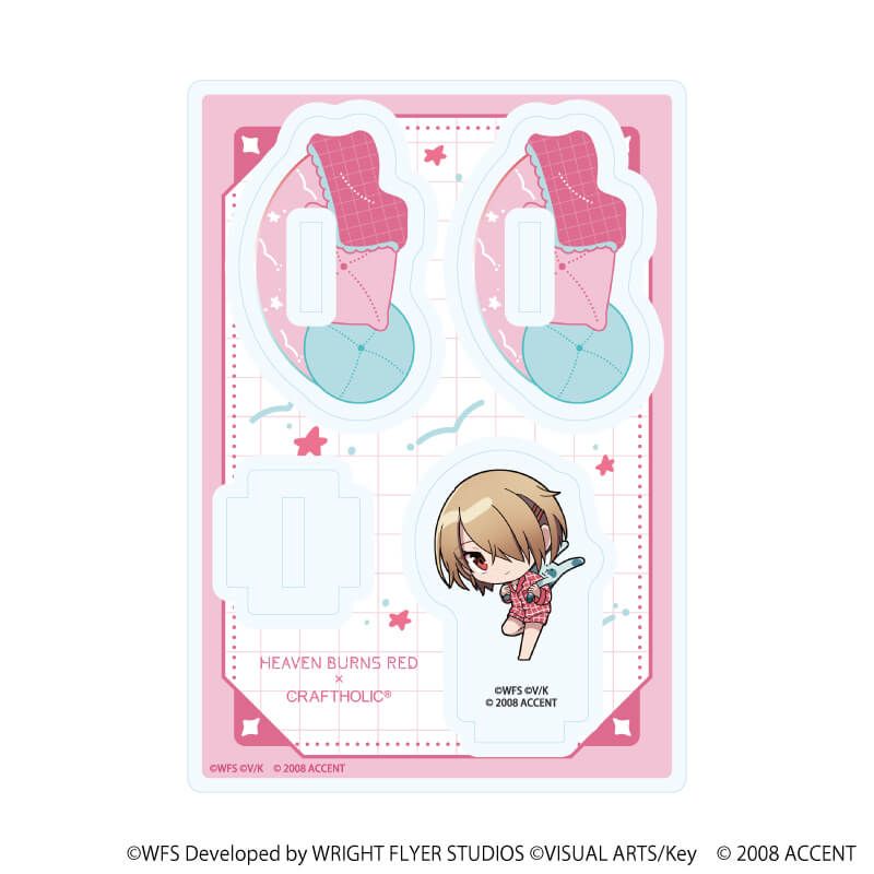 ゆらゆらアクリルスタンド「ヘブンバーンズレッド×CRAFTHOLIC」01/茅森月歌(コラボイラスト)