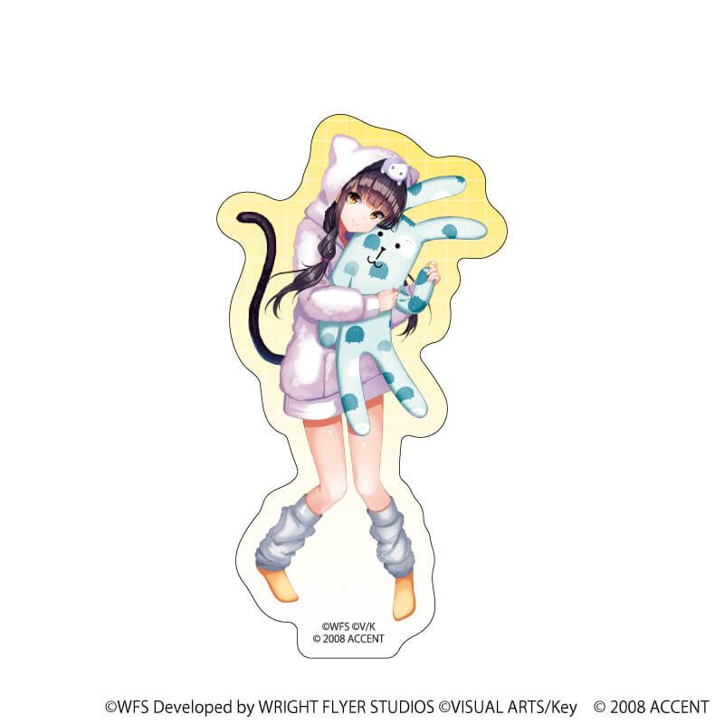 ダイカットステッカー「ヘブンバーンズレッド×CRAFTHOLIC」05/朝倉可憐(コラボイラスト)
