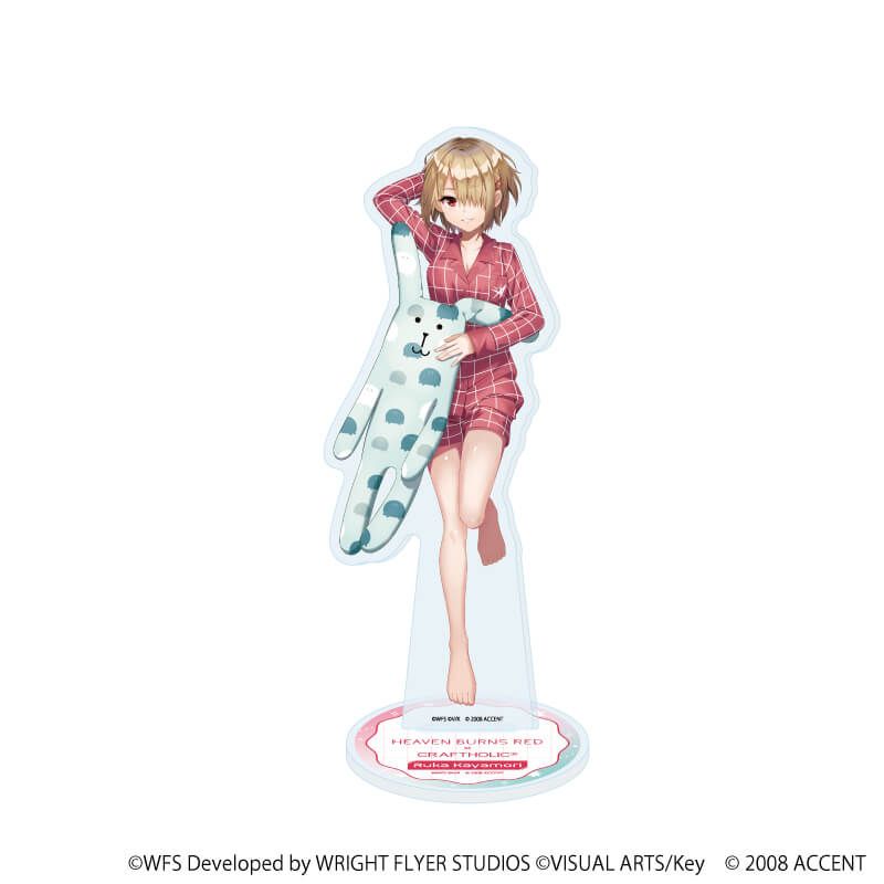 アクリルスタンド「ヘブンバーンズレッド×CRAFTHOLIC」01/茅森月歌(コラボイラスト)