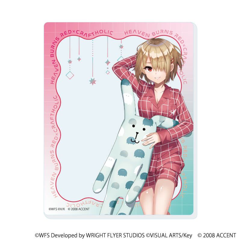 アクリルカード「ヘブンバーンズレッド×CRAFTHOLIC」01/コンプリートセット(全6種)(コラボイラスト)