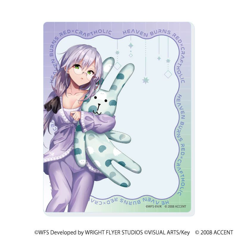 アクリルカード「ヘブンバーンズレッド×CRAFTHOLIC」01/コンプリートセット(全6種)(コラボイラスト)