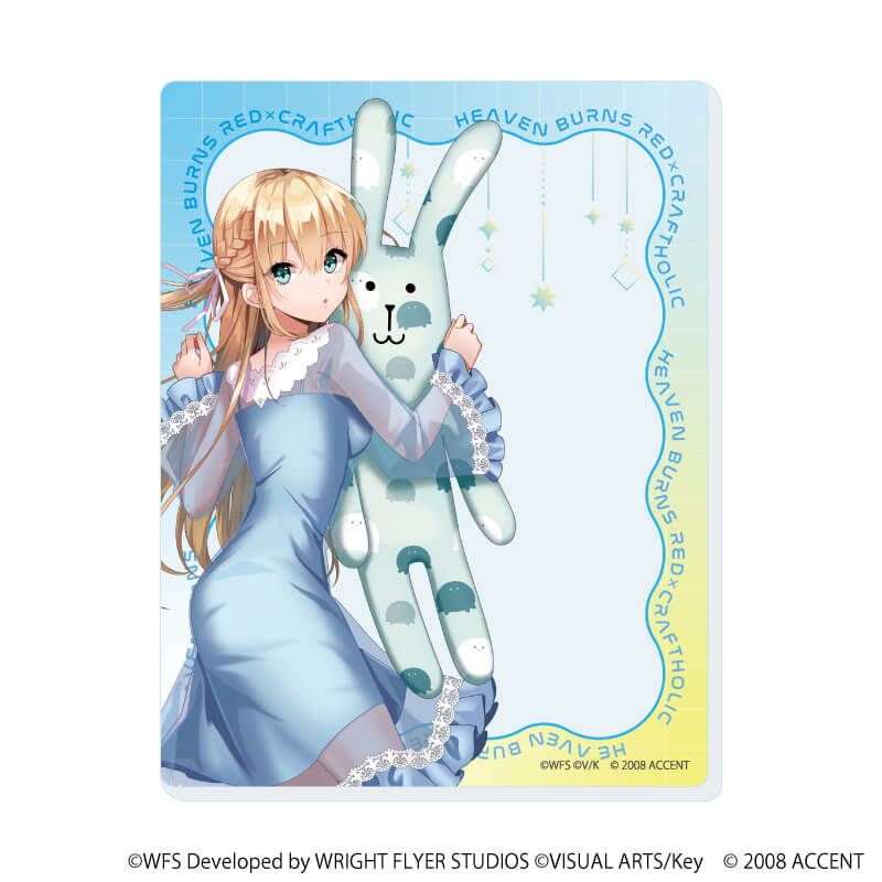 アクリルカード「ヘブンバーンズレッド×CRAFTHOLIC」01/コンプリートセット(全6種)(コラボイラスト)