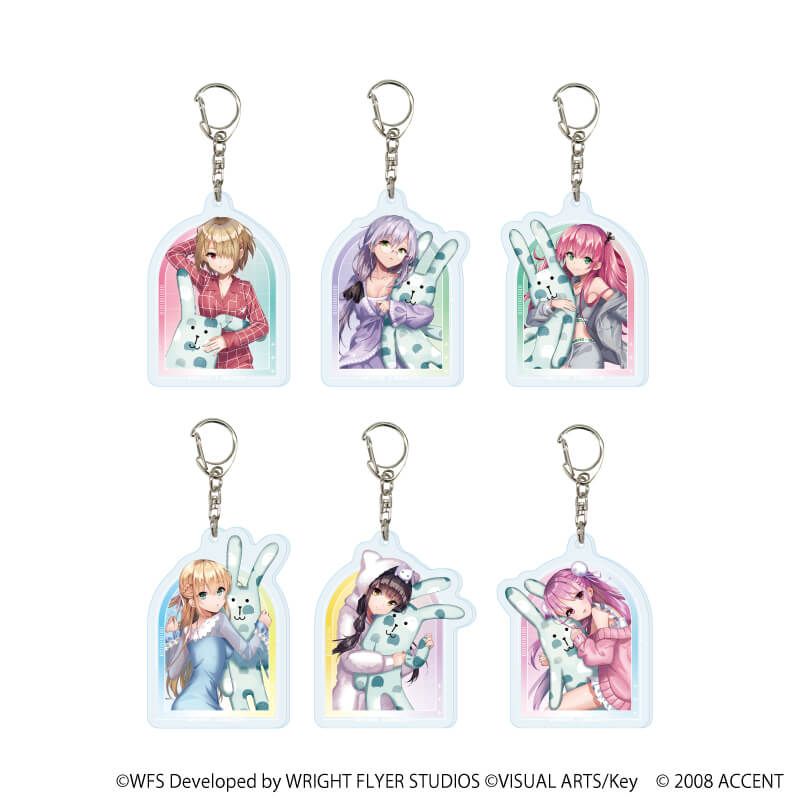 アクリルキーホルダー「ヘブンバーンズレッド×CRAFTHOLIC」01/コンプリートセット(全6種)(コラボイラスト)