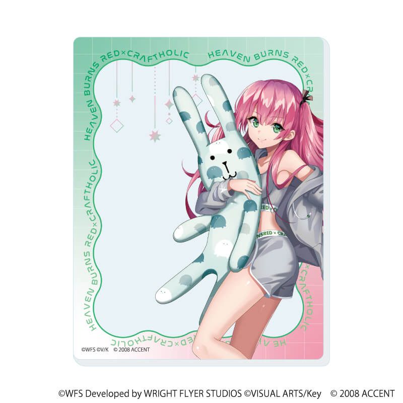 アクリルカード「ヘブンバーンズレッド×CRAFTHOLIC」01/トレーディング(6種)(コラボイラスト)