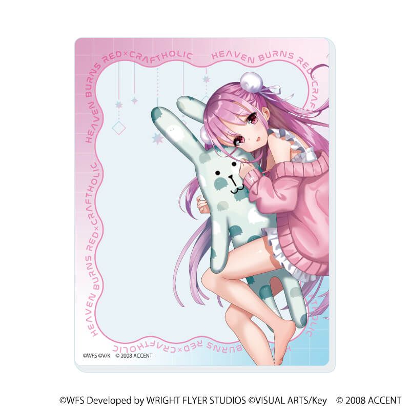 アクリルカード「ヘブンバーンズレッド×CRAFTHOLIC」01/トレーディング(6種)(コラボイラスト)