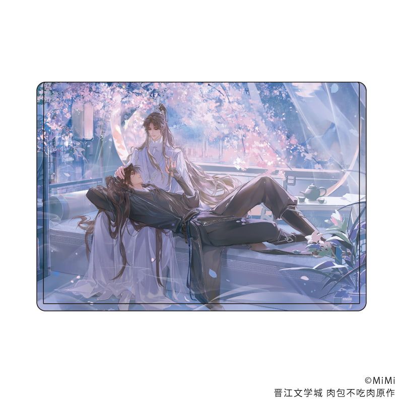 キャラクリアケース「二哈と彼の白猫師尊」02/墨燃&楚晩寧(描き下ろしイラスト)