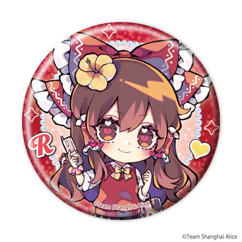 缶バッジ「東方Project」18/平成ギャルver. コンプリートセット(全6種)(ミニキャライラスト)