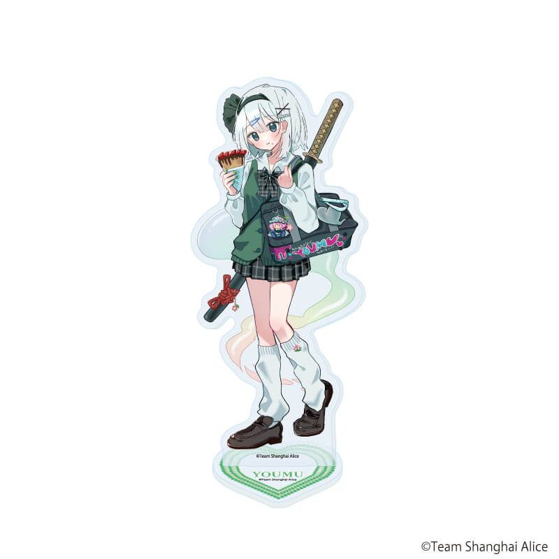 アクリルスタンド「東方Project」51/魂魄妖夢 平成ギャルver.(描き起こしイラスト)