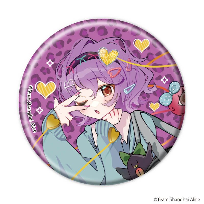 缶バッジ「東方Project」17/平成ギャルver. コンプリートセット(全6種)(描き起こしイラスト)
