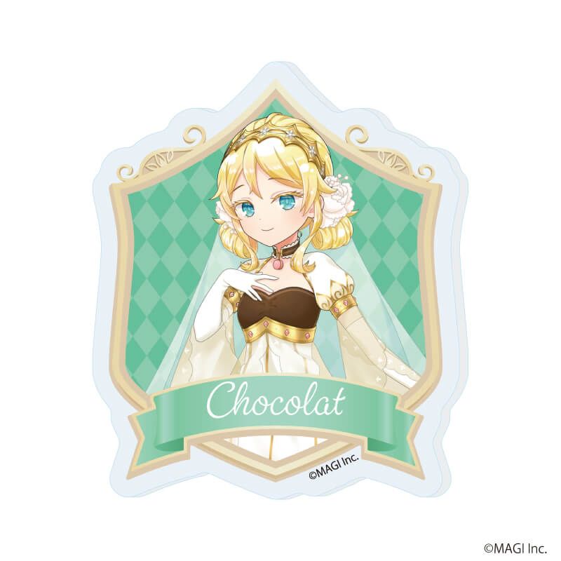 アクリルプレートバッジ「まじかる☆シリーズ」01/コンプリートセット(全8種)(公式イラスト)