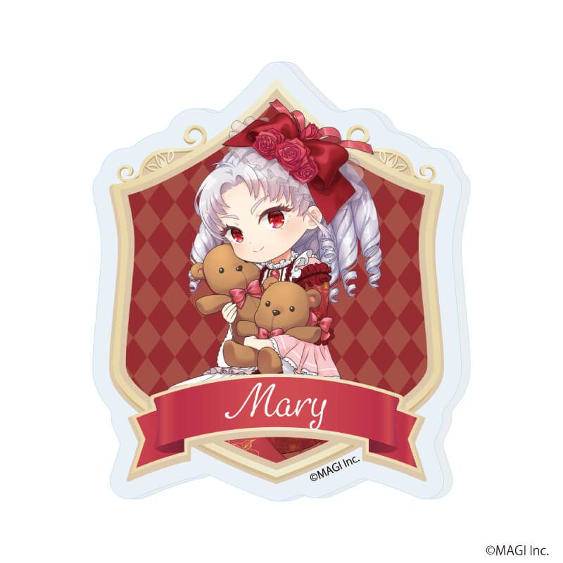 アクリルプレートバッジ「まじかる☆シリーズ」01/ブラインド(8種)(公式イラスト)