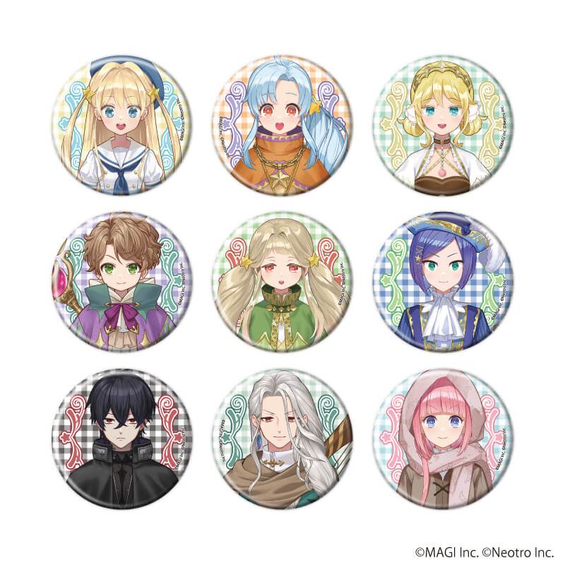 缶バッジ「まじかる☆シリーズ」01/ブラインド(9種)(公式イラスト)