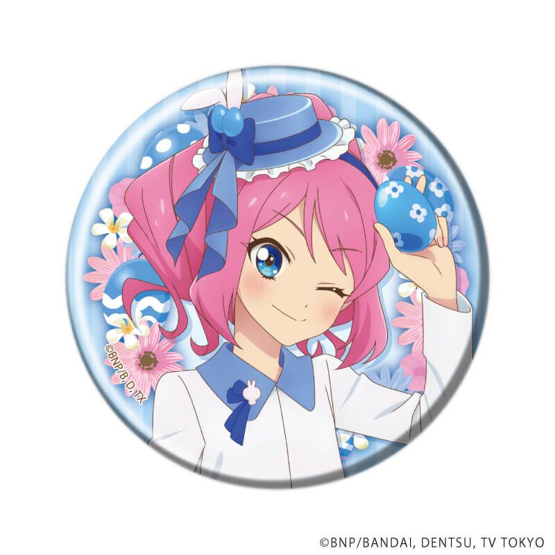 缶バッジ「アイカツスターズ！」10/イースターver. コンプリートセット(全7種)(描き下ろしイラスト)