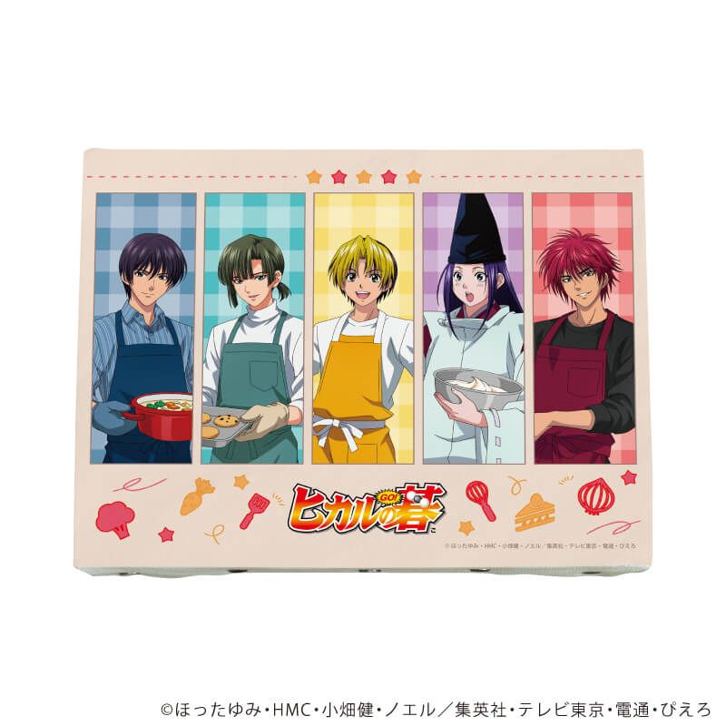 キャンバスボード「ヒカルの碁」04/集合デザイン 料理男子ver.(描き下ろしイラスト)